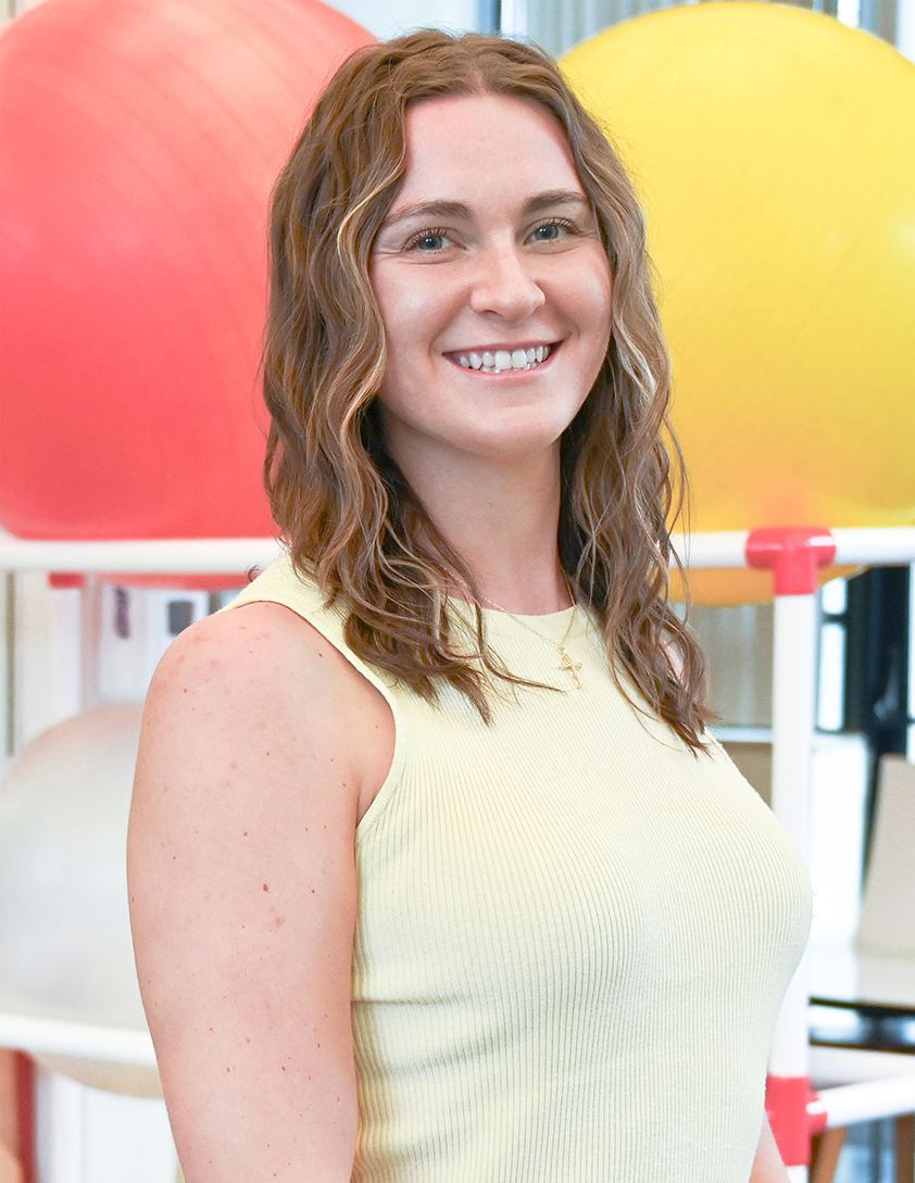 Woman smiling