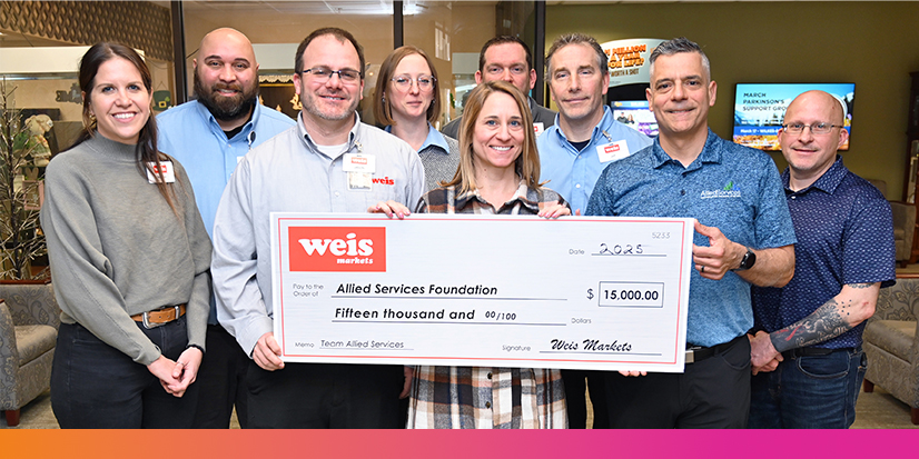 Weis Markets Continues Longstanding Support of Team Allied Services