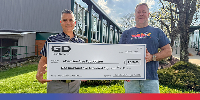 General Dynamics Employee Association Supports Team Allied Services