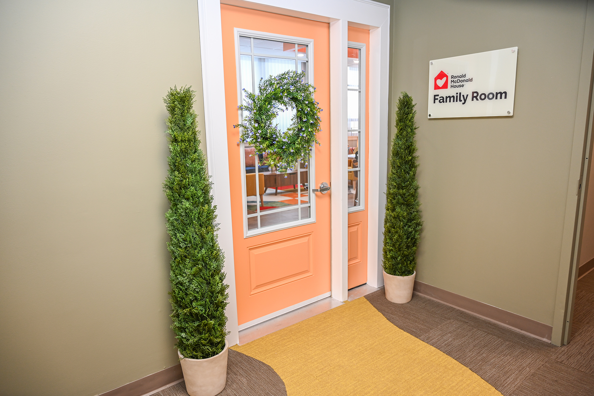 Ronald McDonald House Family Room at Allied Services John P. Moses Esq. Pediatric Rehab Center